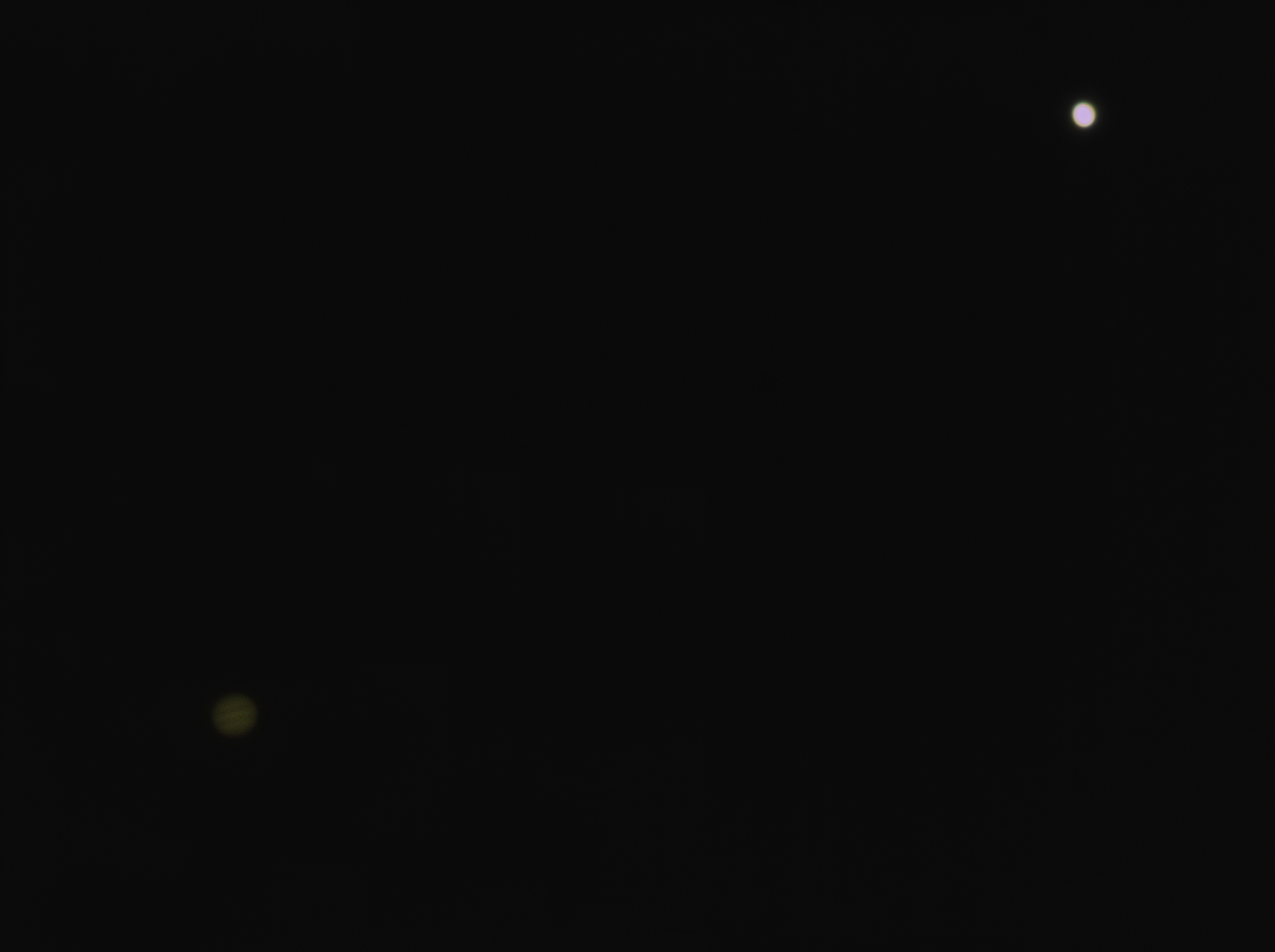 Conjonction Vénus Jupiter 27.08.2016